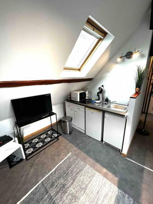 Tres Beau Studio Mansarde, Centre De Bourges Apartment Luaran gambar